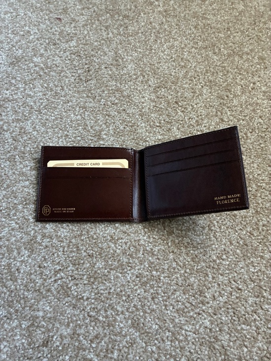 Other - Brown Leather Bi-Fold Wallet